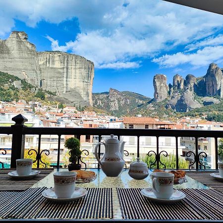 Meteora View Penthouse Lägenhet Kalampaka Exteriör bild