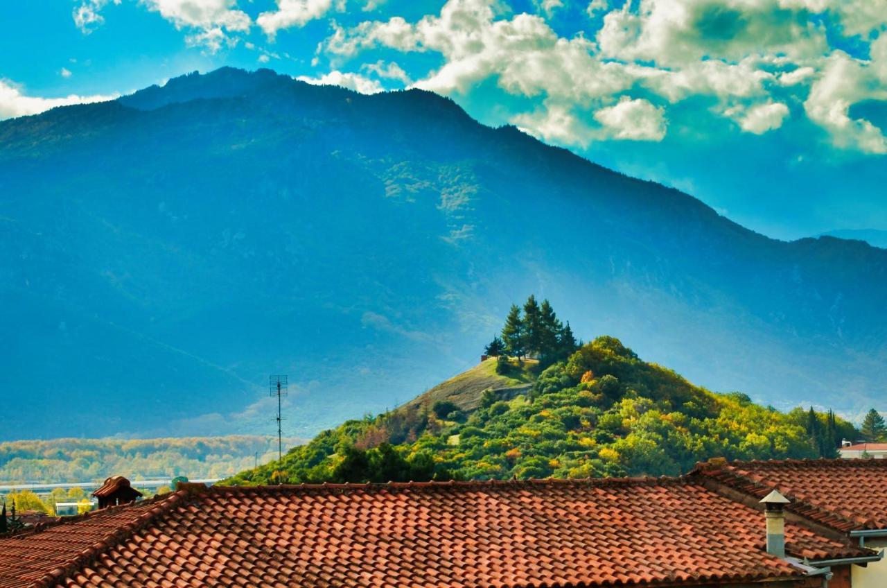 Meteora View Penthouse Lägenhet Kalampaka Exteriör bild