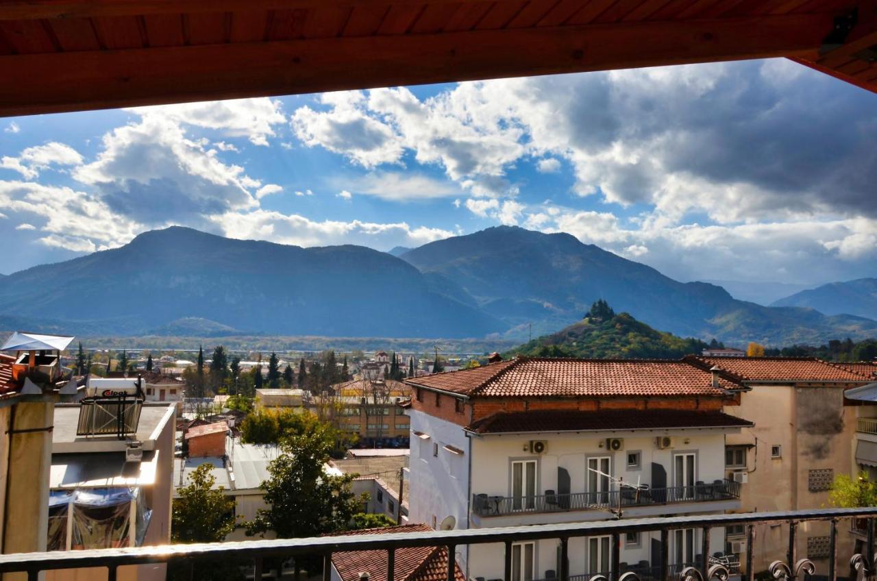 Meteora View Penthouse Lägenhet Kalampaka Exteriör bild